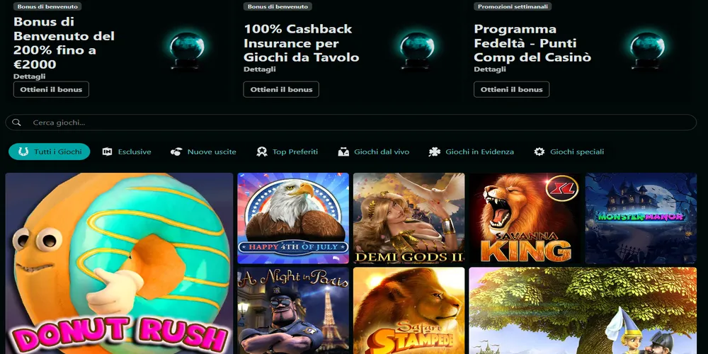 True Fortune Casino Italia